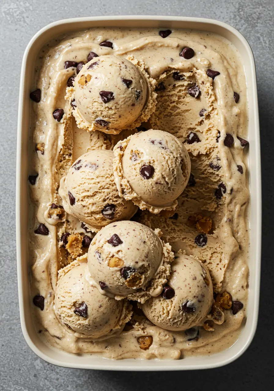 Chocolate Chip Cookie Dough Ice Cream