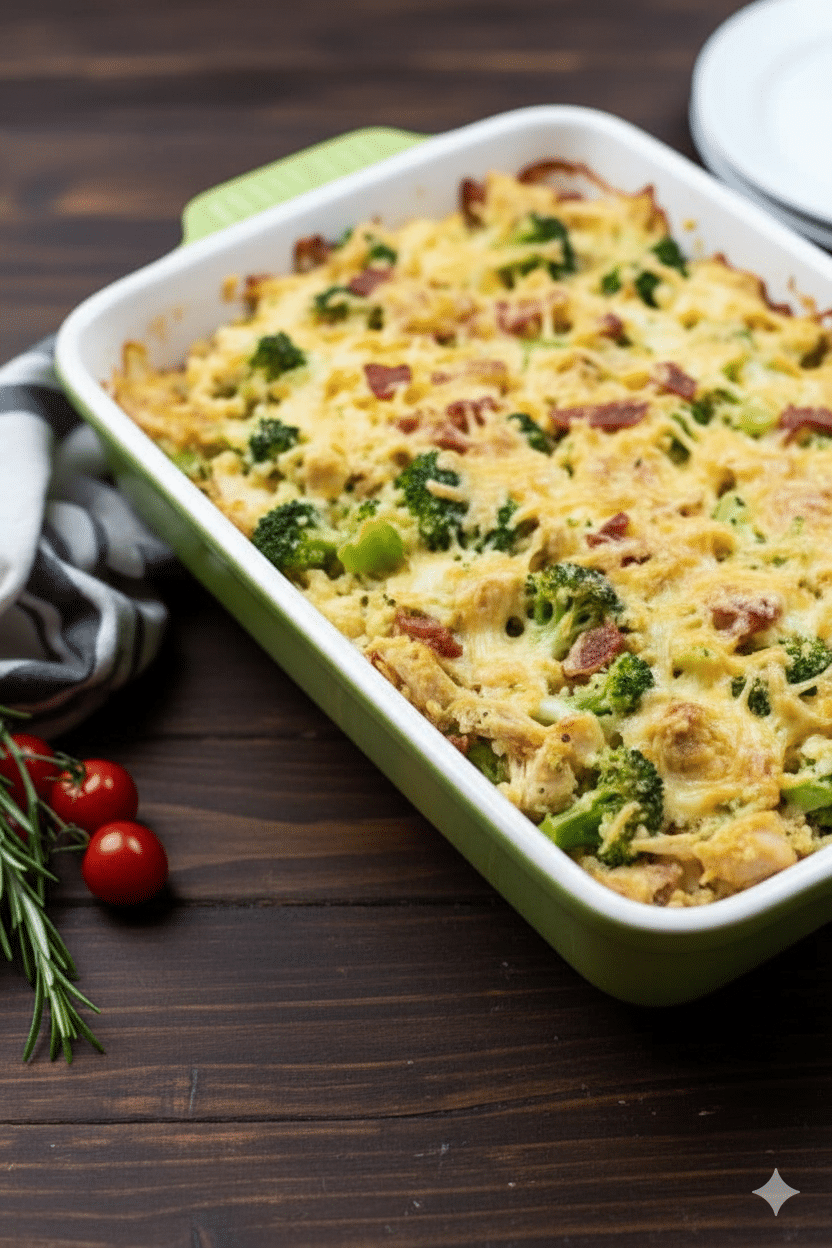 Midwestern Comfort Food at Its Best – Low Carb Chicken Casserole