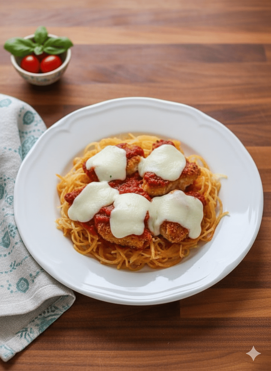 Low Carb Chicken Parmesan Casserole – Gluten Free & Family Friendly