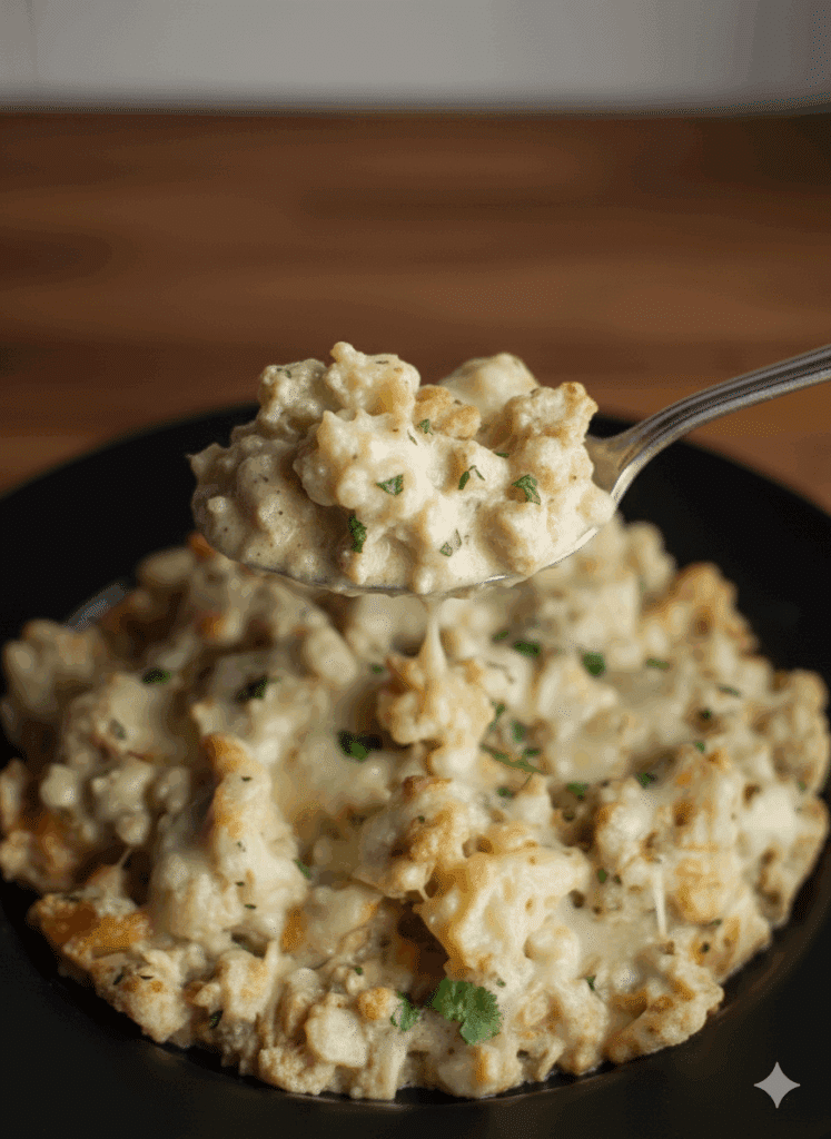 Keto Green Chicken Enchilada Cauliflower Casserole 7 Generated Image October 12 2025 10 46AM