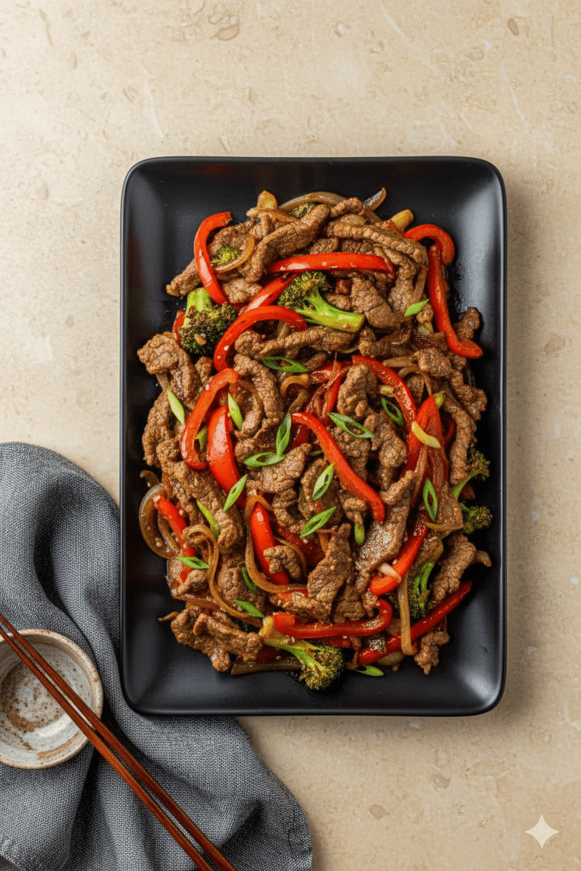 Quick & Easy 30-Minute Steak Stir Fry (Family Favorite Weeknight Dinner)