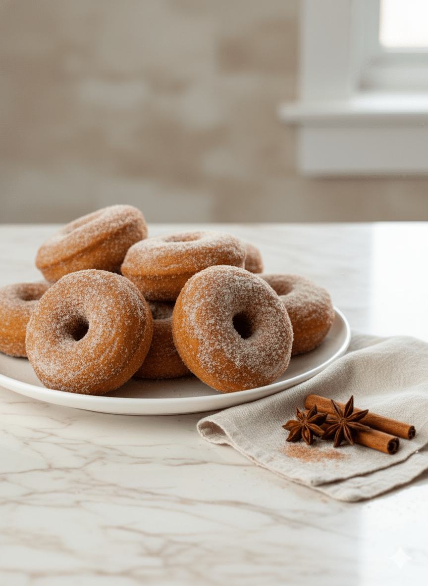 Soft & Fluffy Gluten-Free Baked Pumpkin Donuts (Dairy-Free Too!)