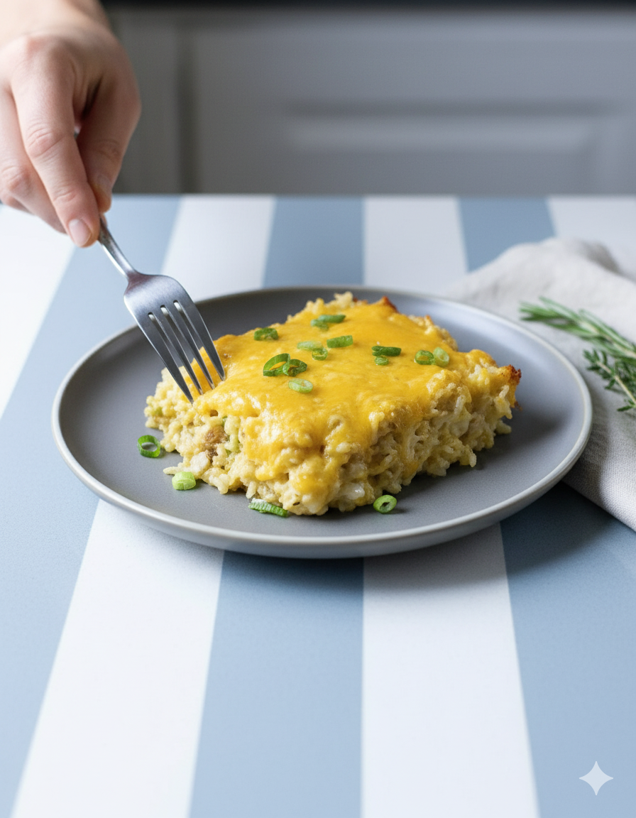 Cheesy Chicken and Rice Casserole: A Gluten-Free Comfort Classic
