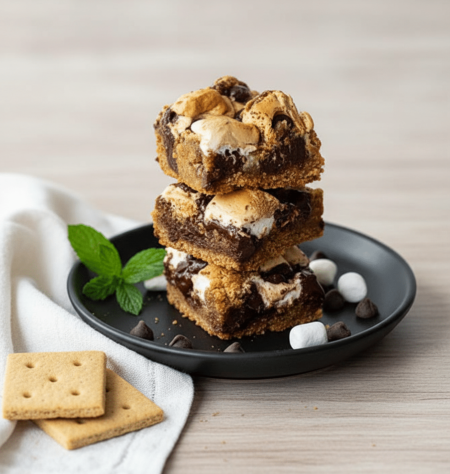 Gooey Gluten Free S’mores Bars – A Campfire Classic Made Easy