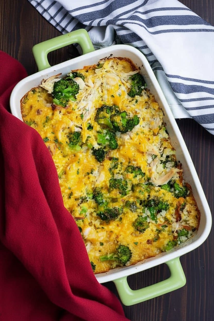 Low Carb Chicken Casserole – Cheesy Comfort in One Dish