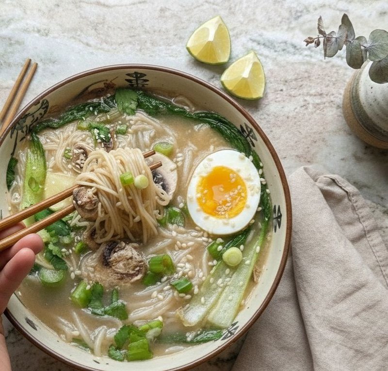 Delicious Low Sodium Ramen Soup Recipe – Quick & Healthy Comfort Food 5843493149165161593 120