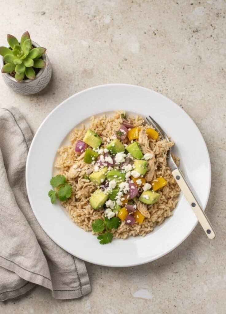 Easy Meal Prep Salsa Verde Chicken Bowls (High-Protein & Hands-Off) 5843493149165161624 121