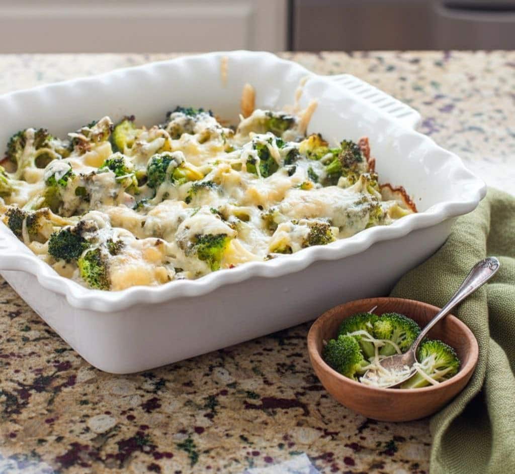A Comforting Low Sodium Broccoli Chicken Casserole That Still Delivers Flavor 5843971123190631458 121