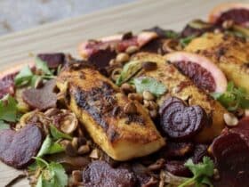 Turmeric Honey Salmon with Roasted Beets and Blood Oranges 5854734272579701570 120