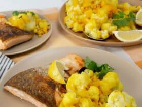 Turmeric Cauliflower with Grilled Salmon: A Simple Anti-Inflammatory Dinner 5854734272579701571 121