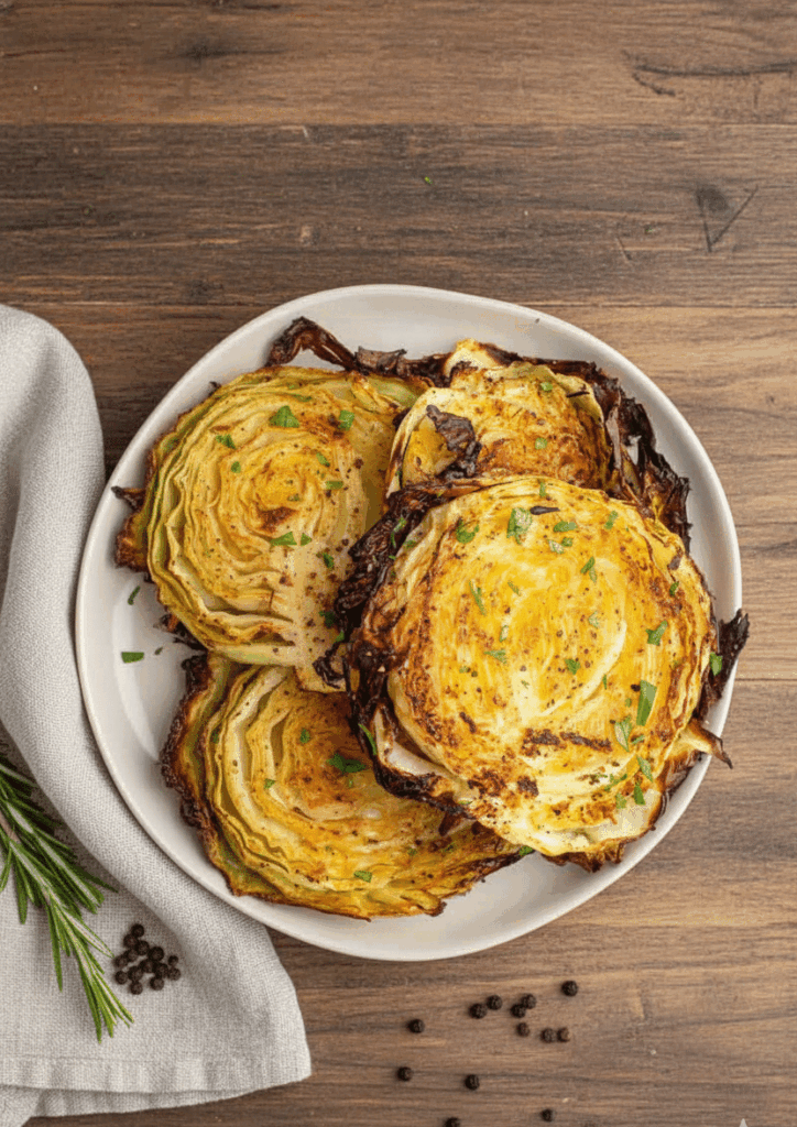 Garlic Roasted Cabbage Steaks – A Simple Low Carb Side Dish 4 Generated Image November 02 2025 4 17PM e1762098723995