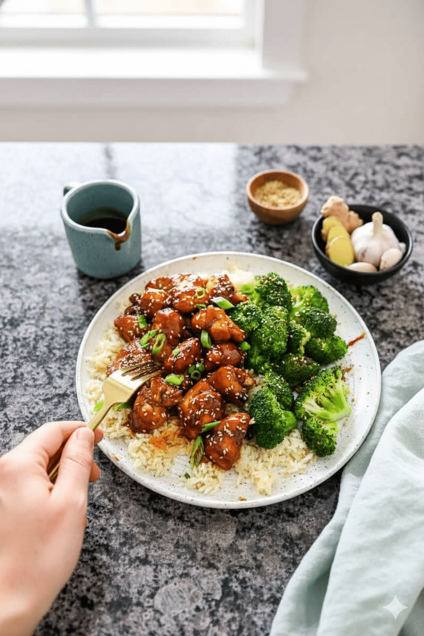 Crispy Air Fryer Teriyaki Chicken – Gluten-Free and Ready in 15 Minutes