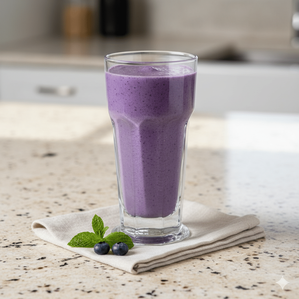 Blueberry Bliss Gut Healing Smoothie Generated Image November 05 2025 11 53AM