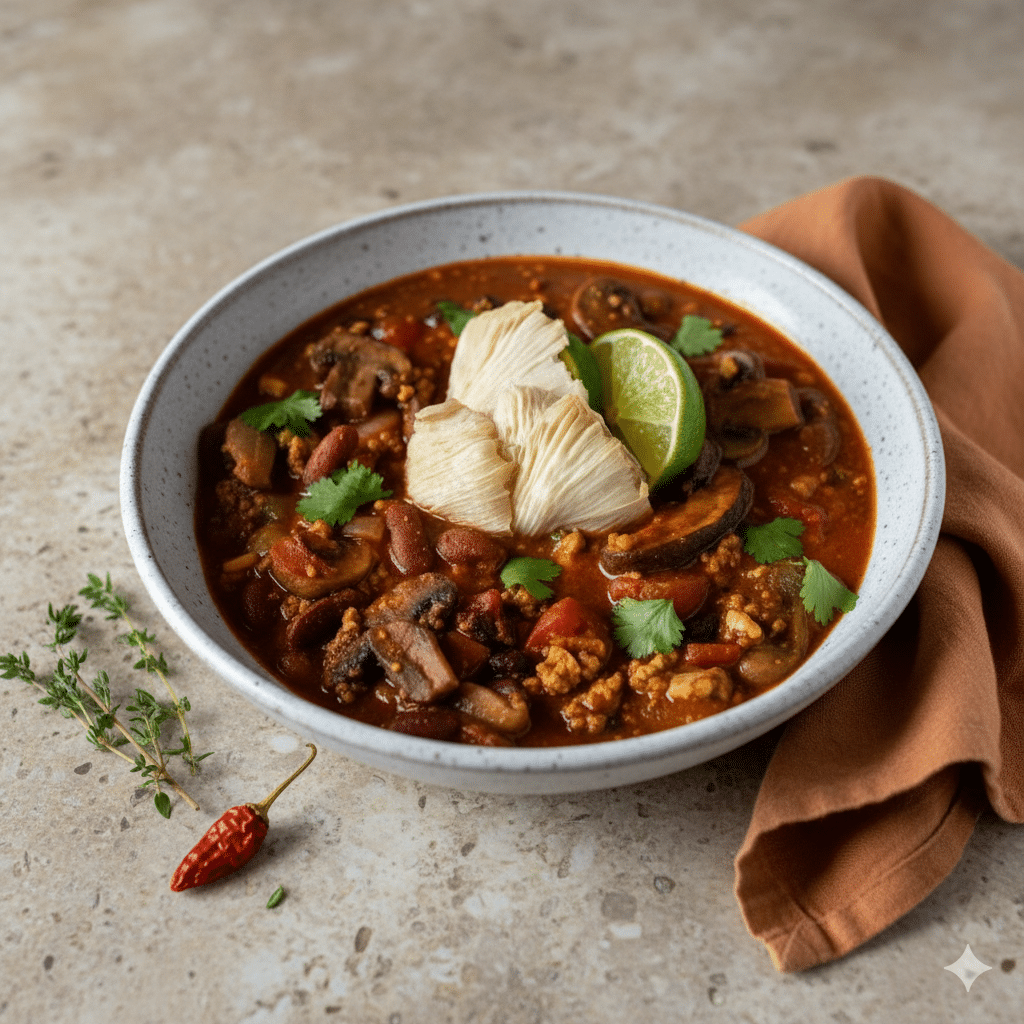 The Ultimate Low Sodium Mushroom Chili Generated Image November 11 2025 11 40AM