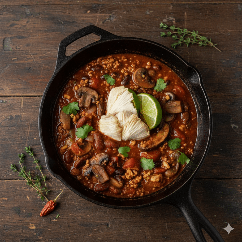 The Ultimate Low Sodium Mushroom Chili Generated Image November 11 2025 11 43AM