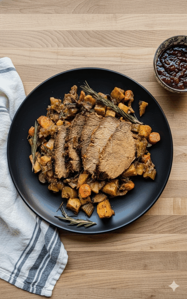 Savory Low Sodium Pot Roast with Root Vegetables Generated Image November 11 2025 12 48PM