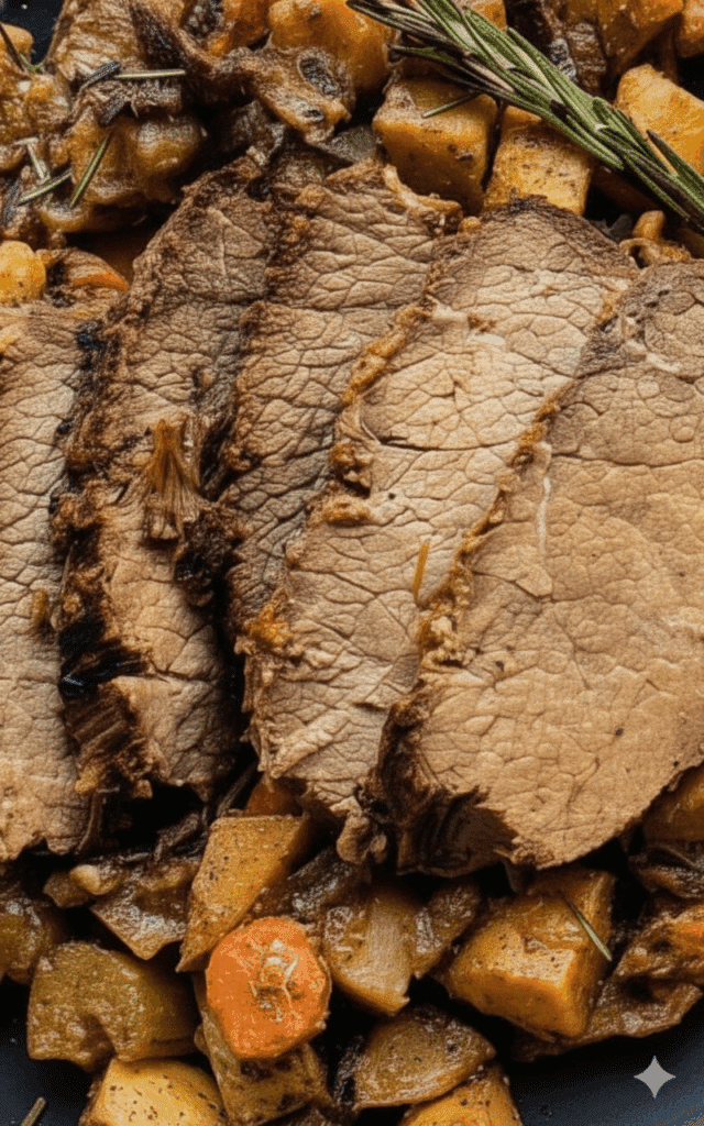 Savory Low Sodium Pot Roast with Root Vegetables Generated Image November 11 2025 12 55PM