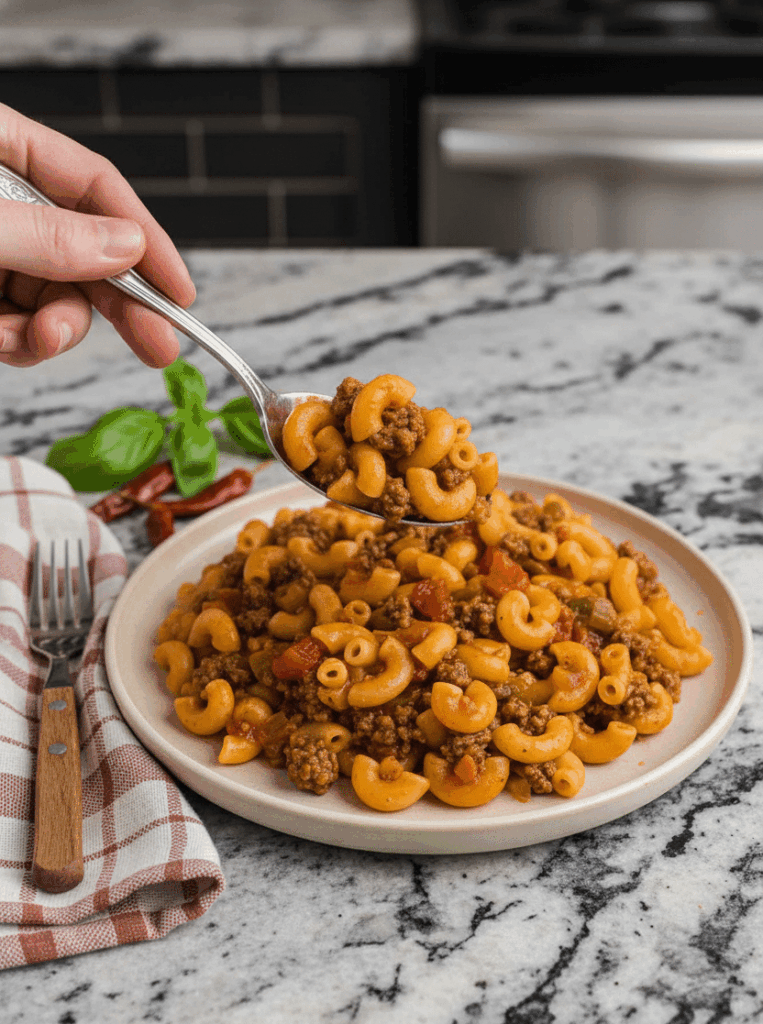 Homestyle One-Pan American Goulash Generated Image November 17 2025 11 09AM e1763374399952