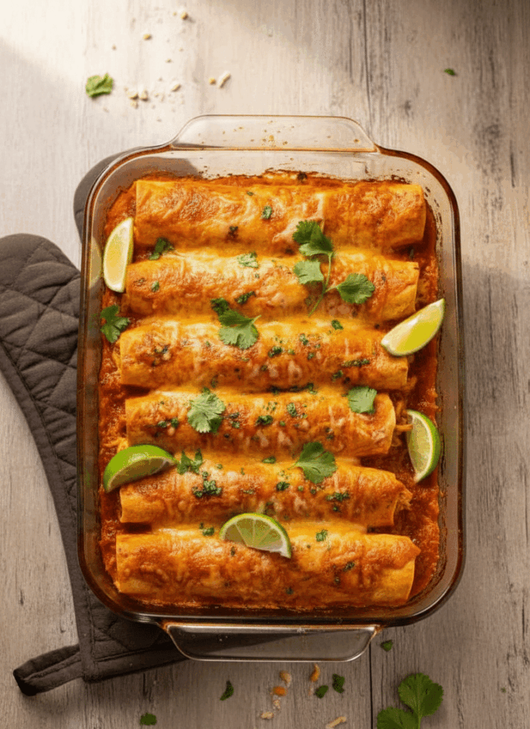 High Protein Chicken Enchiladas (Easy 30-Minute Dinner) Generated Image November 17 2025 2 35PM e1763386791531