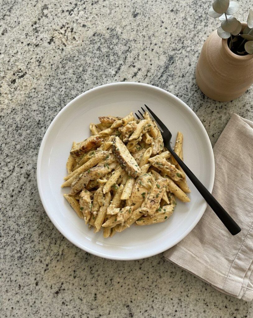 Creamy Garlic Parmesan Chicken Pasta (One-Pan Dinner) 5868465244370307965 121