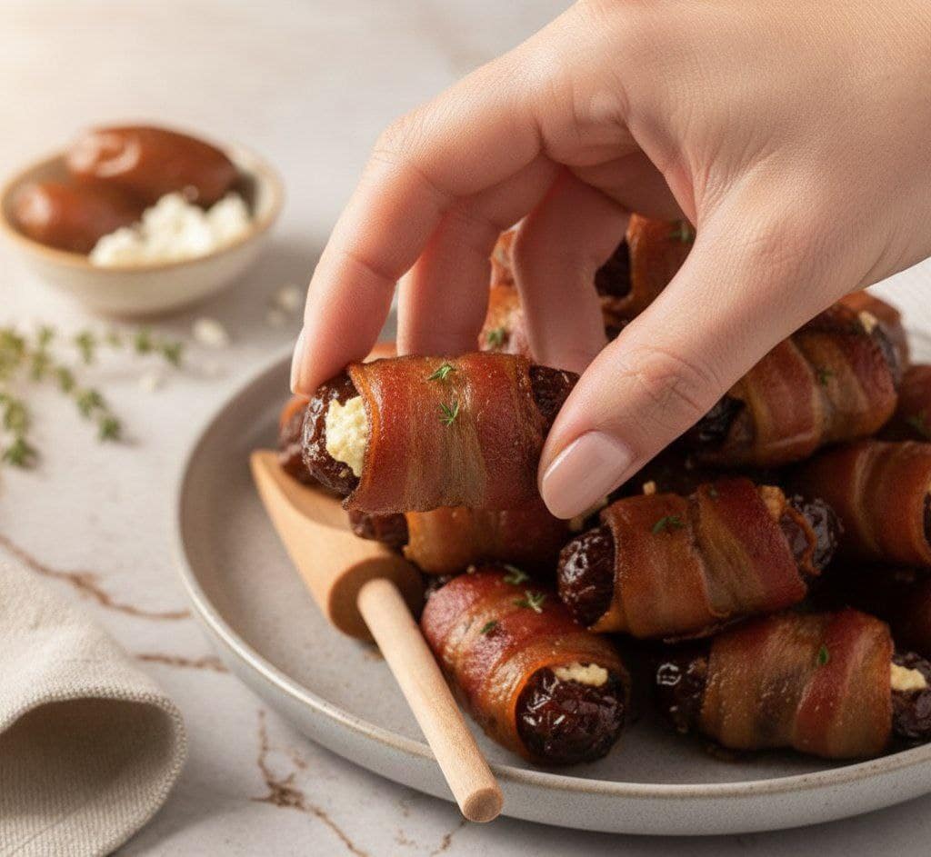 Irresistible Bacon-Wrapped Dates Stuffed with Goat Cheese 5886561814194097005 121