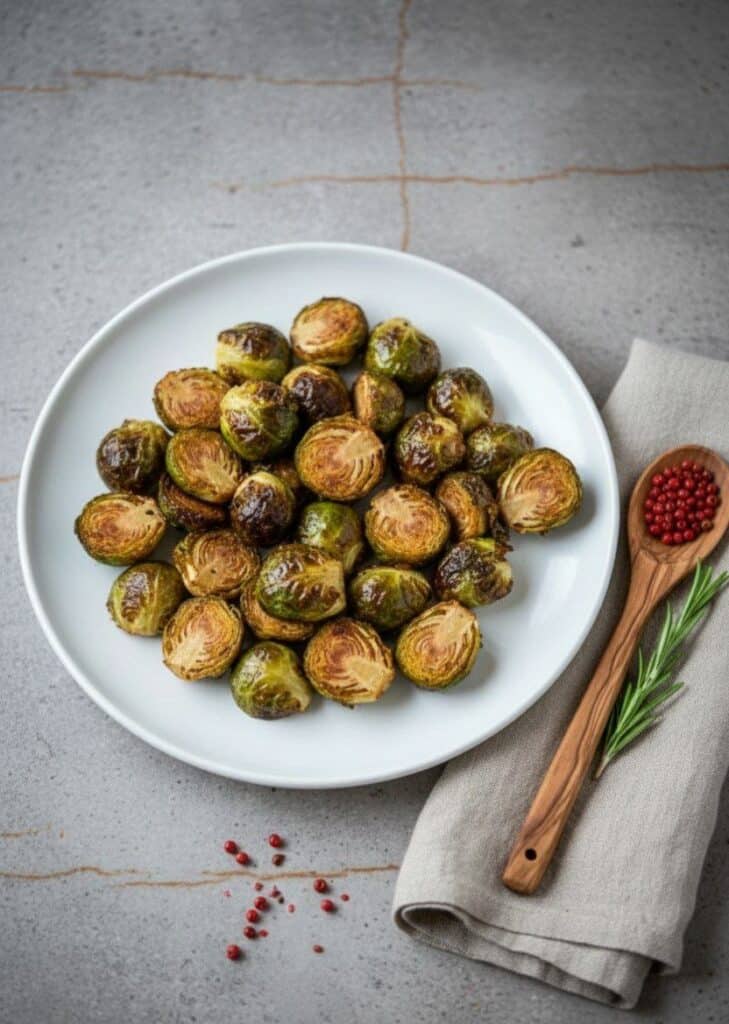 Crispy Air Fryer Brussels Sprouts with Balsamic 5886561814194097024 121