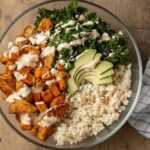 Roasted Chicken, Sweet Potato, and Kale Rice Bowls for Two 5895638359990799187 121