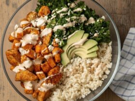 Roasted Chicken, Sweet Potato, and Kale Rice Bowls for Two 5895638359990799187 121