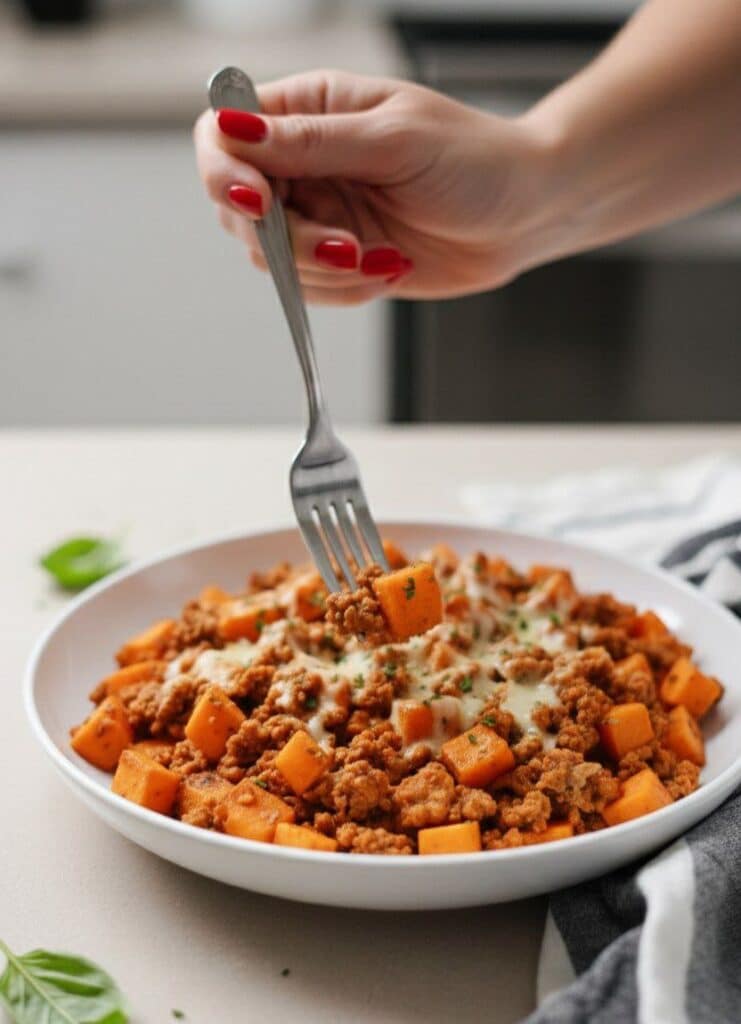 One-Pan Ground Turkey and Sweet Potato Skillet: Quick, Healthy, and Flavorful 5895638359990799188 121