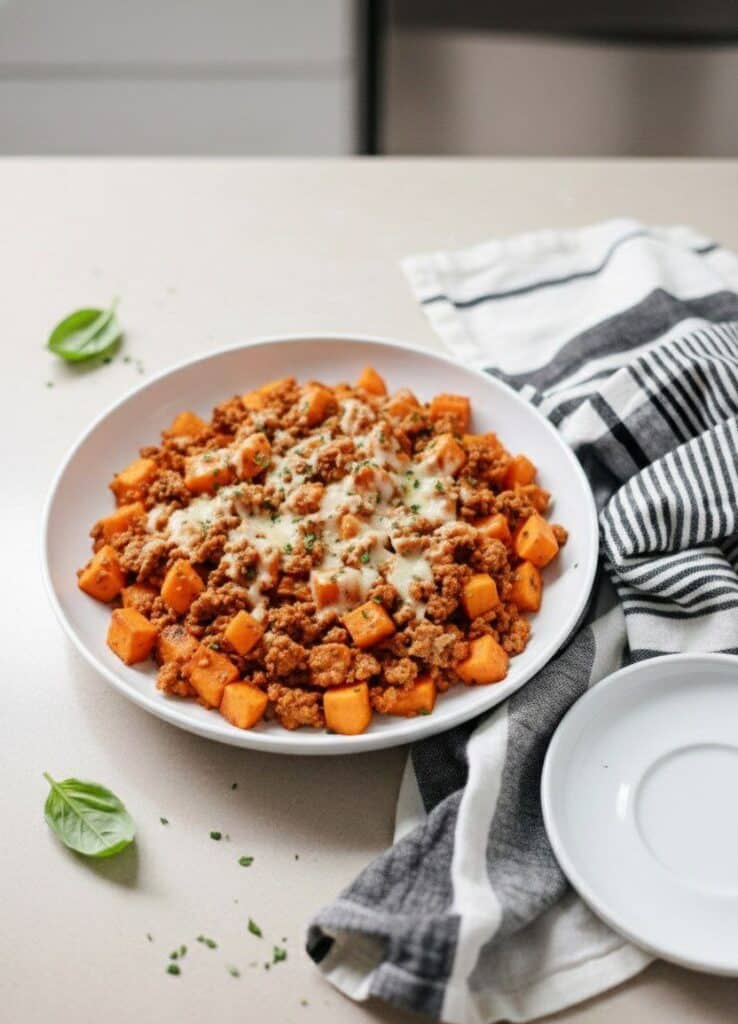 One-Pan Ground Turkey and Sweet Potato Skillet: Quick, Healthy, and Flavorful 5895638359990799189 121