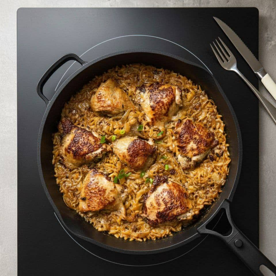 Creamy French Onion Chicken with Orzo 5895638359990799193 121