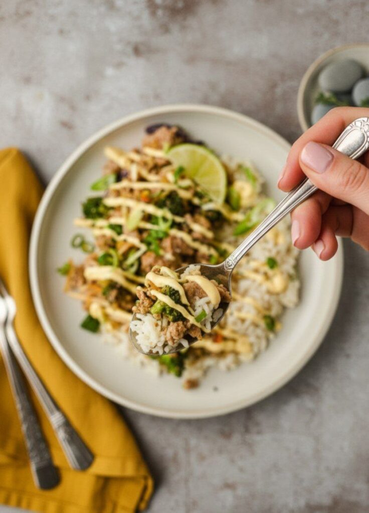 Teriyaki Ground Turkey Rice Bowl (Easy, Flavor-Packed & Weeknight-Friendly) 5915796952203332438 121