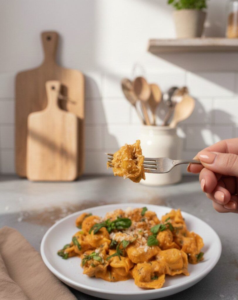 Creamy One-Pan Chicken Tortellini in Tomato Sauce 5915796952203332446 121