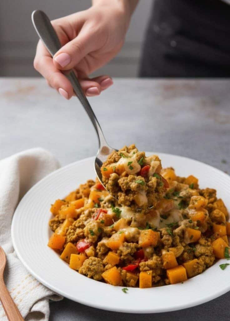 Hearty Ground Turkey & Butternut Squash Skillet: A 30-Minute One-Pan Dinner 5915796952203332472 121
