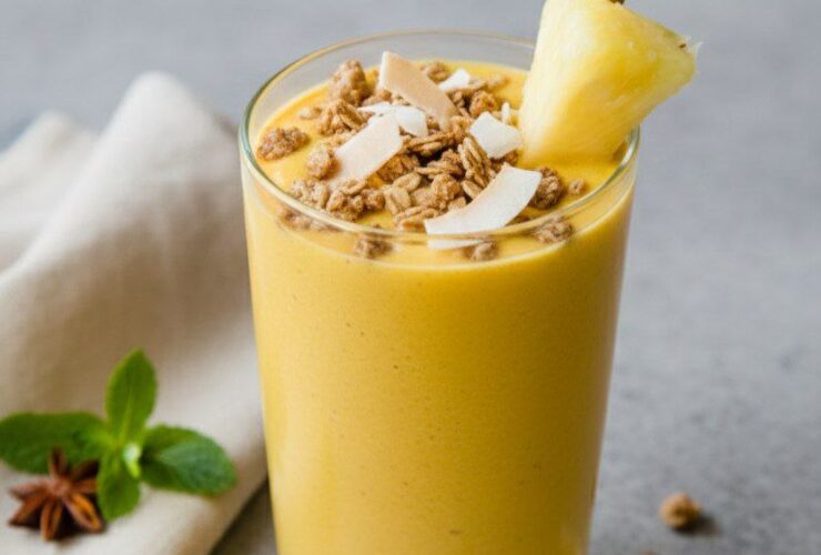 Golden Glow Pineapple Turmeric Smoothie 5915796952203332508 121