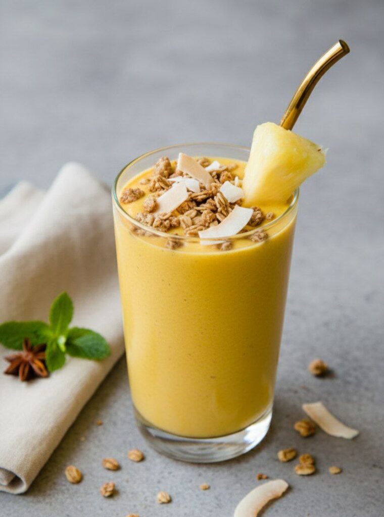Golden Glow Pineapple Turmeric Smoothie 5915796952203332508 121