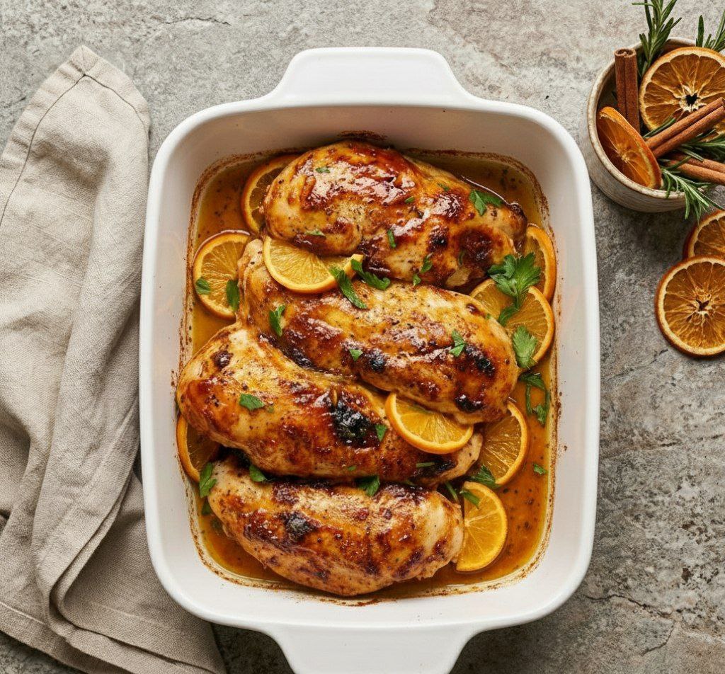 Oven-Baked Orange Glazed Chicken Breasts (Low Sodium & Full of Flavor) 5933898259376048926 121