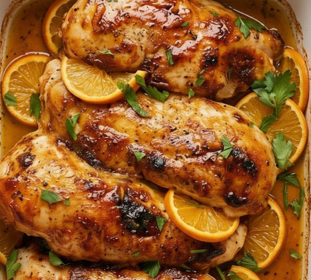 Oven-Baked Orange Glazed Chicken Breasts (Low Sodium & Full of Flavor) 5933898259376048927 121