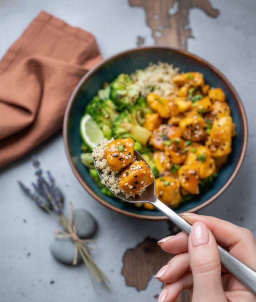 Honey Garlic Chicken Meal Prep Bowls (Healthy & Easy) 5933898259376048942 121