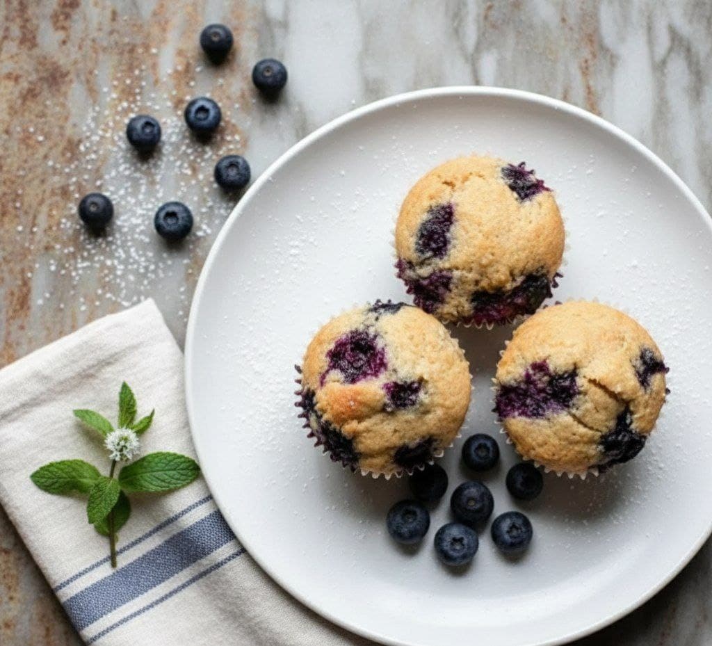 Blueberry Protein Muffins: A Wholesome Treat That Tastes Like a Dessert 5969530802712284009 121