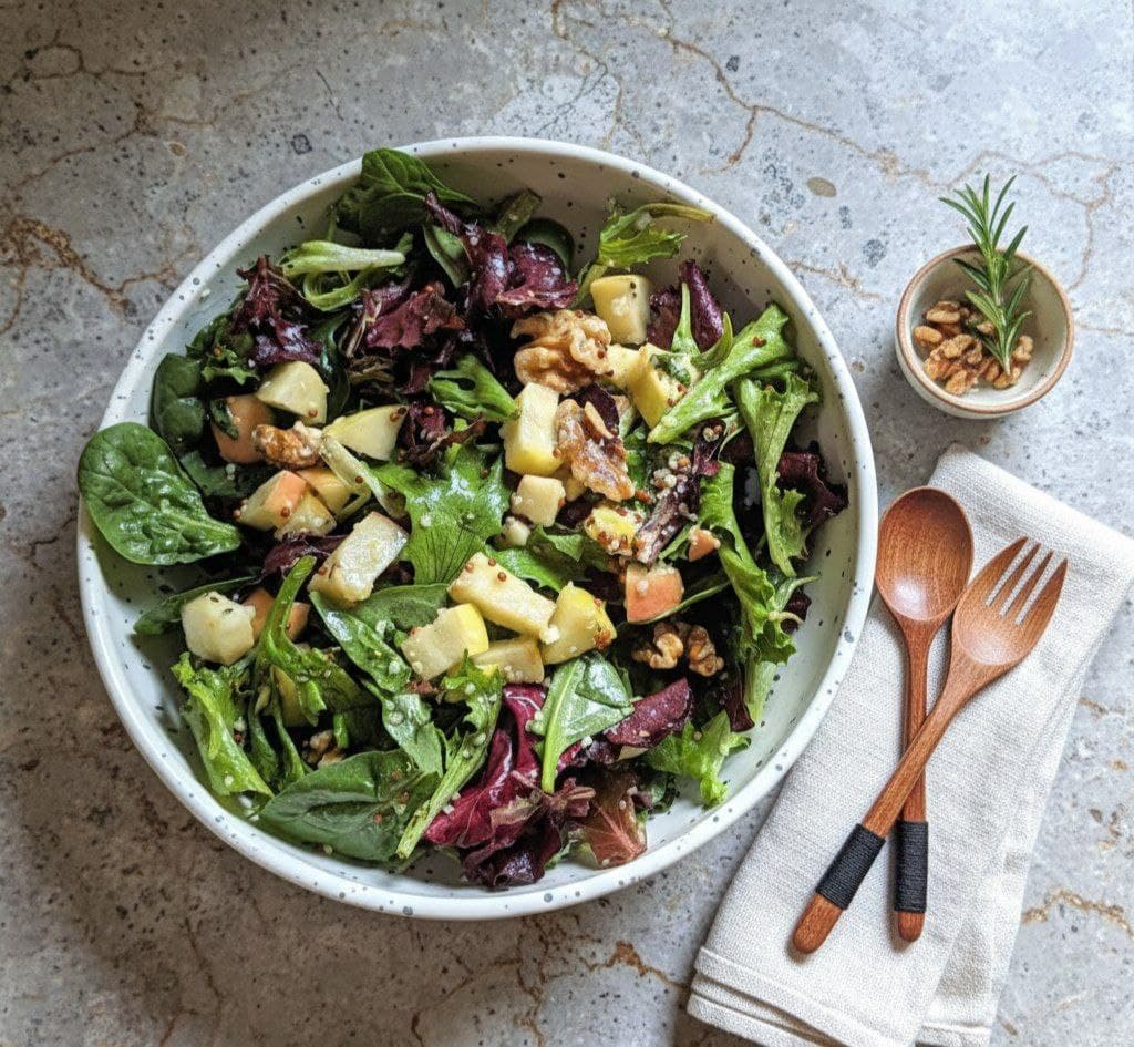 Crisp Apple Walnut Salad: A Fresh Low-Sodium Delight 5969530802712284035 121