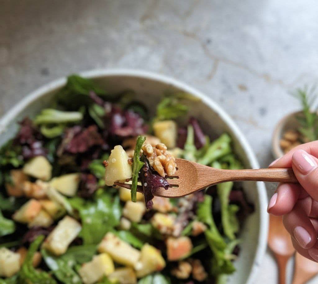 Crisp Apple Walnut Salad: A Fresh Low-Sodium Delight 5969530802712284036 121