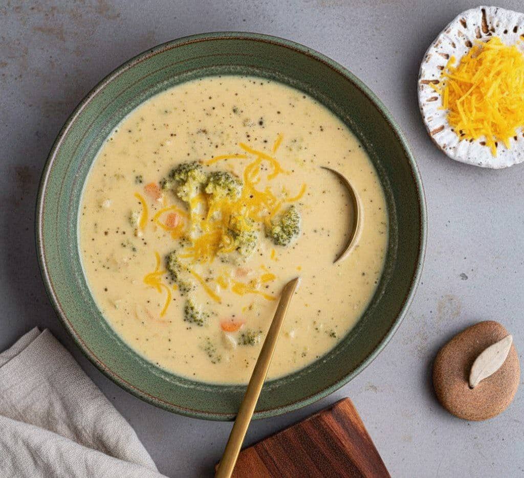 High-Protein Broccoli Cheddar Soup – Creamy, Comforting, and Packed with Protein 5980832489460665155 121