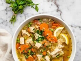 Low-Carb Chicken Soup with Cauliflower Rice (Comforting, Light & Family-Friendly) 5980832489460665172 121