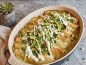 Creamy Keto White Chicken Enchiladas (Low Carb & Family-Friendly) 5980832489460665174 121