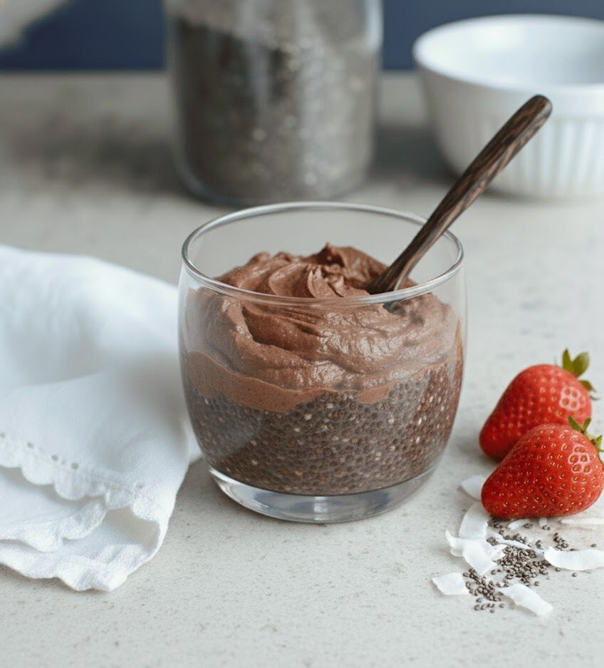 Creamy Chocolate Chia Protein Pudding (Healthy, Rich, and Ready Fast) unnamed 1 e1769338894771