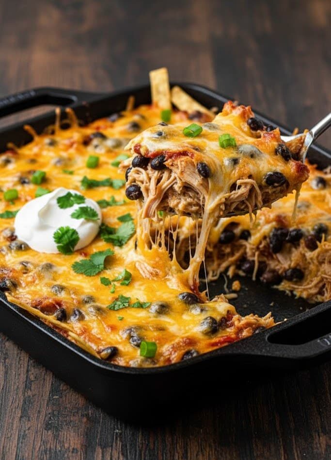 Chicken Burrito Casserole (Easy, High-Protein & Gluten-Free) unnamed 41 e1769700084621