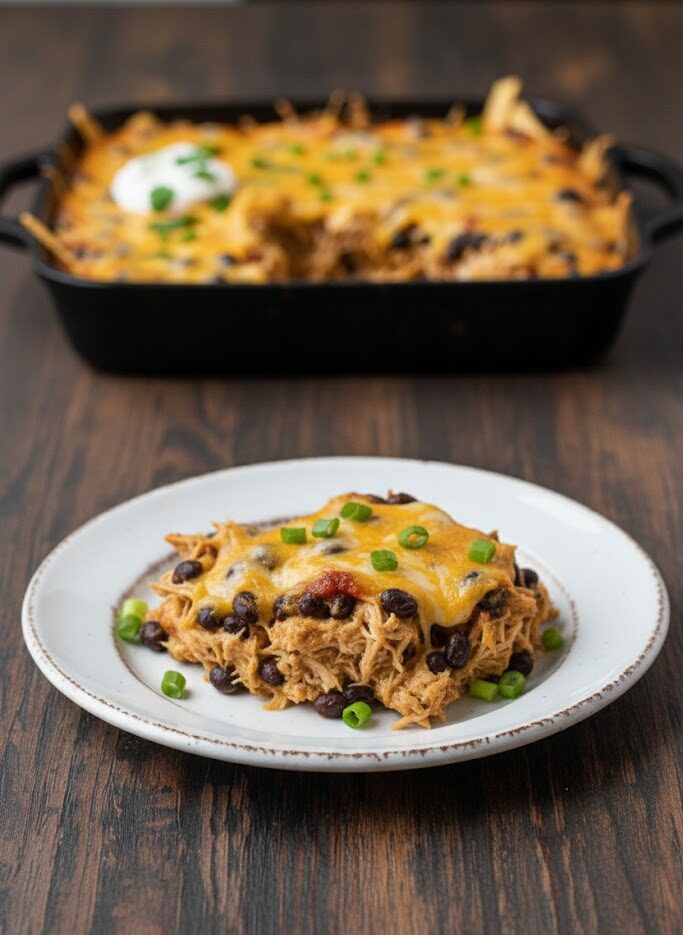Chicken Burrito Casserole (Easy, High-Protein & Gluten-Free) unnamed 42 e1769700159971