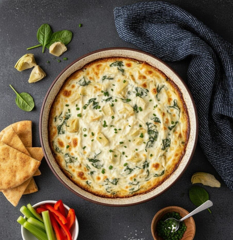 Creamy Baked Artichoke Dip Everyone Craves unnamed 6 1 e1769526369939