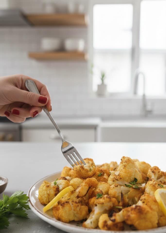 Crispy Italian Roasted Cauliflower with Garlic and Parmesan (Easy Side Dish) unnamed 1 3 e1771230144250